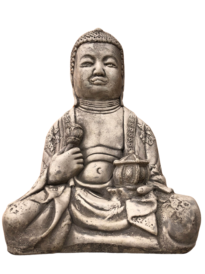 Buddha Orientale in cemento