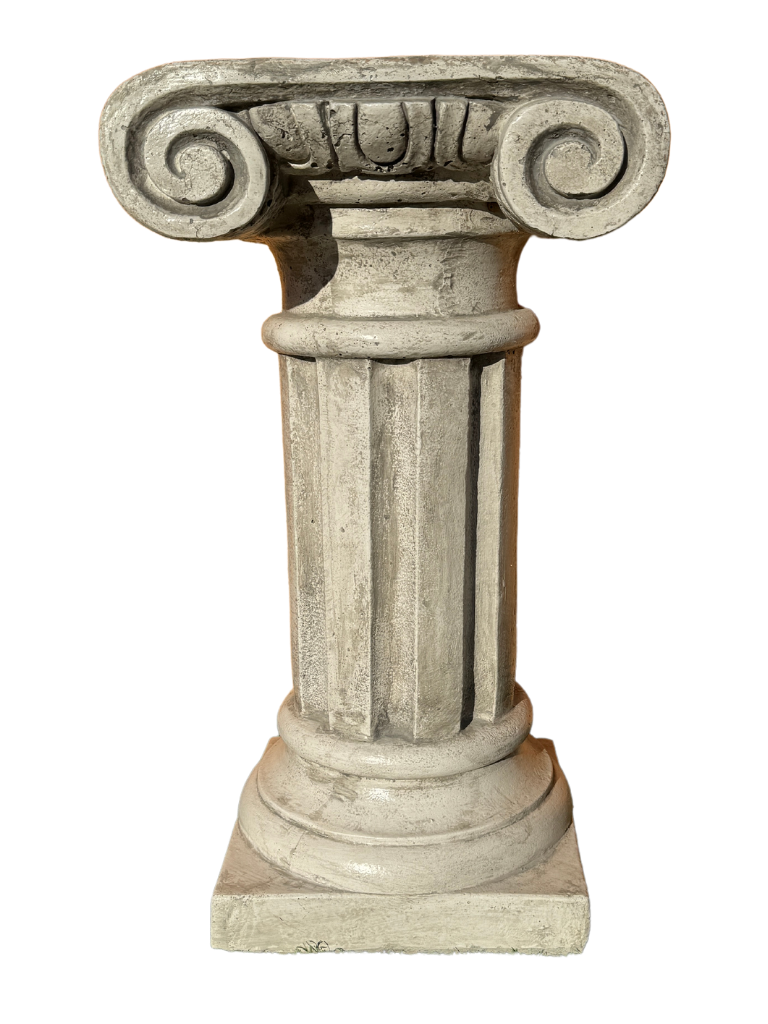 Colonna Capitello Arosio Anticato Grigio - Notaro Manufatti