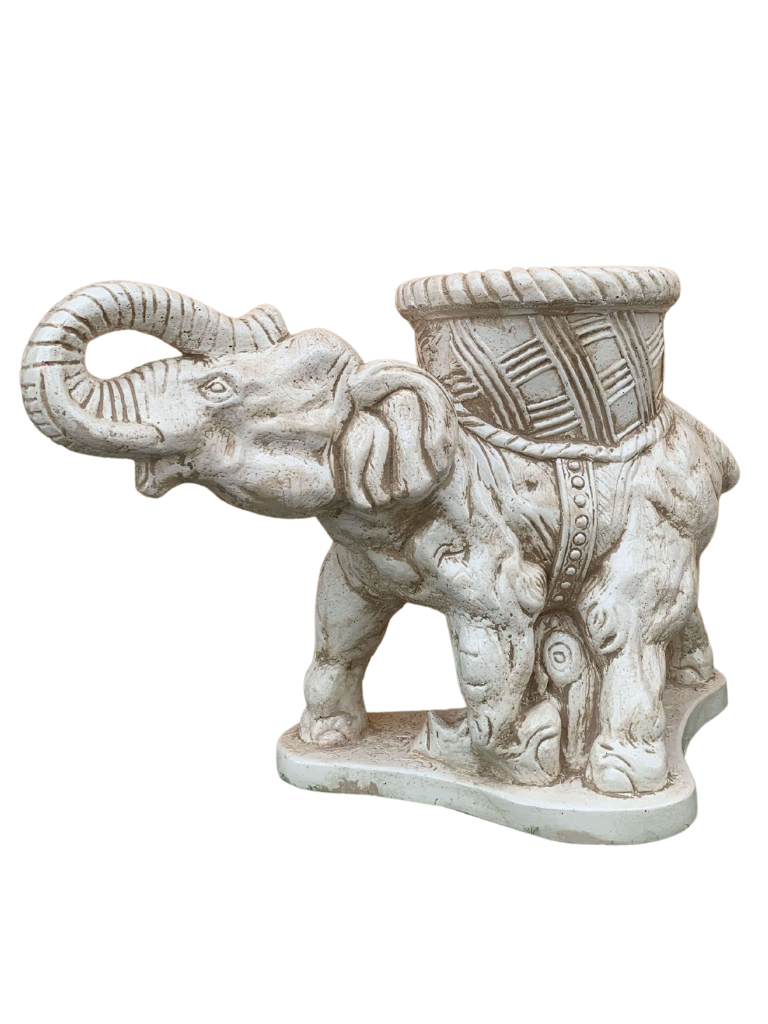 Elefante con cesto - Notaro Manufatti