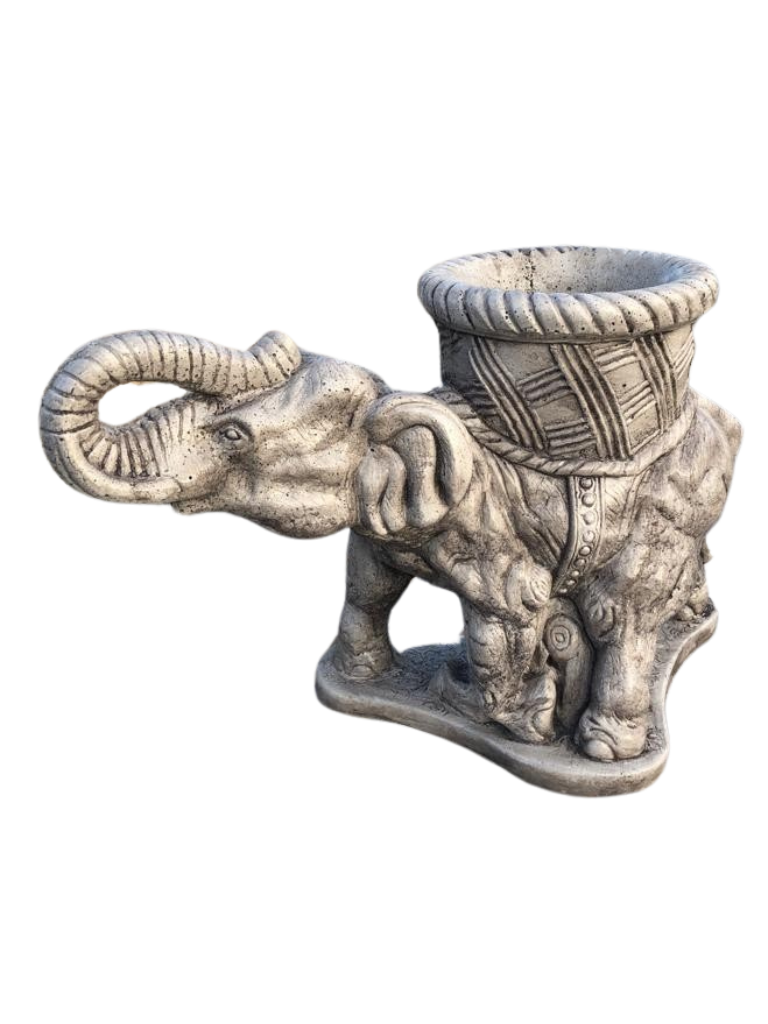 Elefante con cesto - Notaro Manufatti