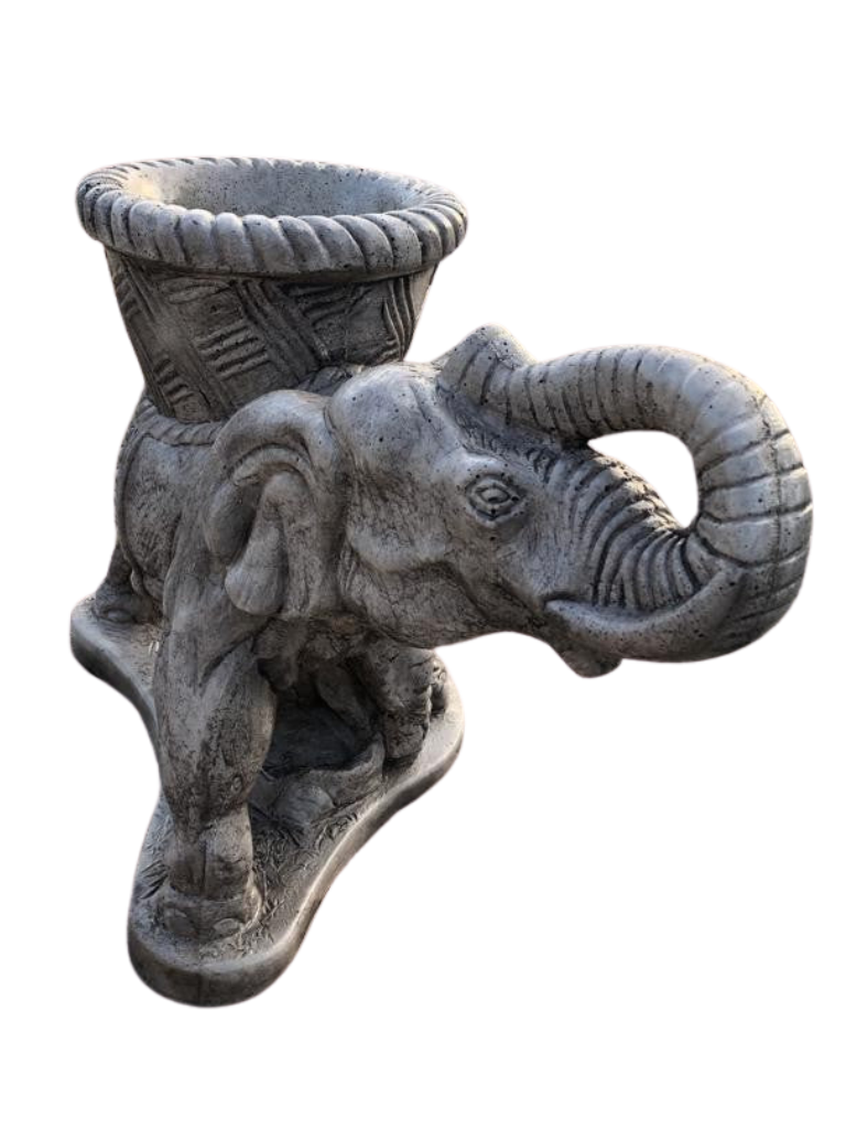 Elefante con cesto - Notaro Manufatti