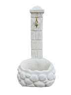 Fontana a Colonna Sasso - Bianca - Notaro Manufatti