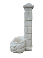Fontana a Colonna Sasso - Bianca - Notaro Manufatti