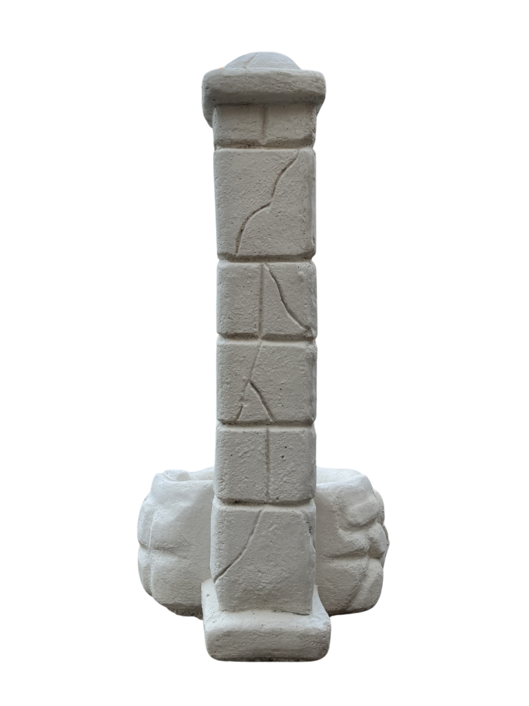 Fontana a Colonna Sasso - Bianca - Notaro Manufatti