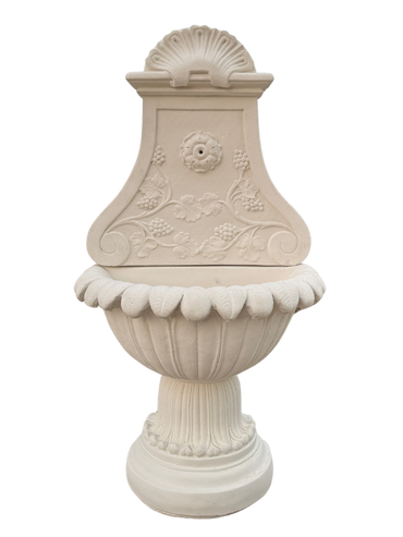 Fontana Bacco a Muro - Bianco - Notaro Manufatti