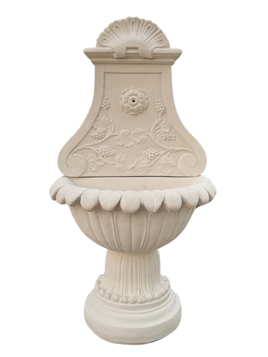 Fontana Bacco a Muro - Bianco - Notaro Manufatti