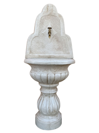Fontana a Muro Tipo Semplice Anticata Beige