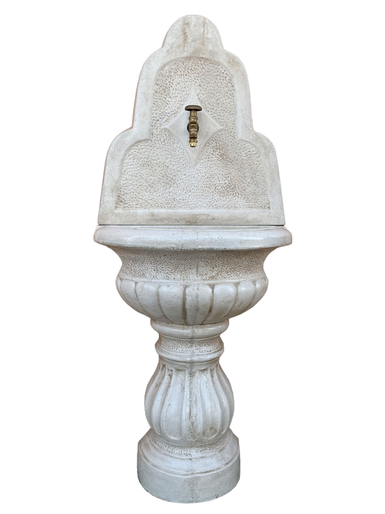 Fontana a Muro Tipo Semplice Anticata Beige - Notaro Manufatti