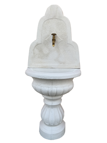 Fontana a Muro Tipo Semplice - Bianco - Notaro Manufatti