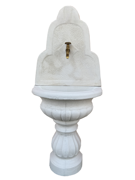 Fontana a Muro Tipo Semplice - Bianco - Notaro Manufatti