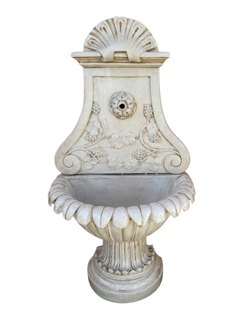 Fontana Bacco a Muro Anticata Beige - Notaro Manufatti