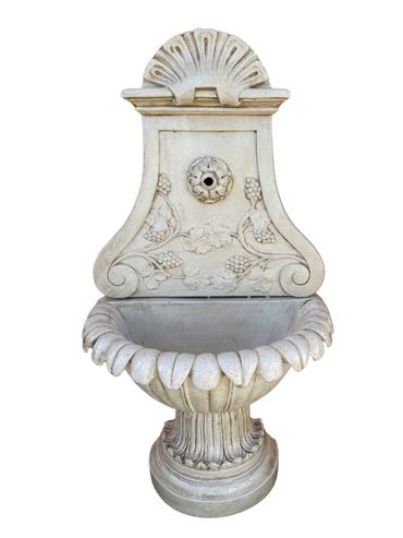 Fontana Bacco a Muro Anticata Beige - Notaro Manufatti