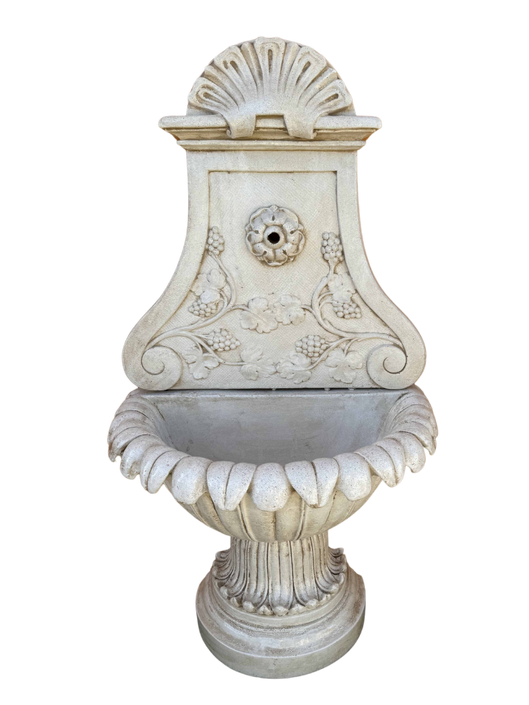 Fontana Bacco a Muro Anticata Beige - Notaro Manufatti