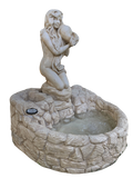 Fontana Laghetto Piccolo con Porta Vaso - Notaro Manufatti