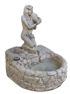 Fontana Laghetto Piccolo con Porta Vaso - Notaro Manufatti