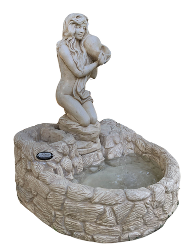Fontana Laghetto Piccolo con Porta Vaso - Notaro Manufatti