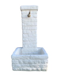 Fontana Muretto - Bianco