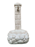 Fontana a Colonna Sasso Anticata Beige - Notaro Manufatti