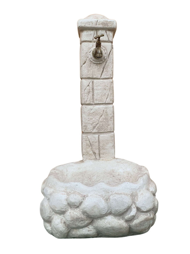 Fontana a Colonna Sasso Anticata Beige - Notaro Manufatti