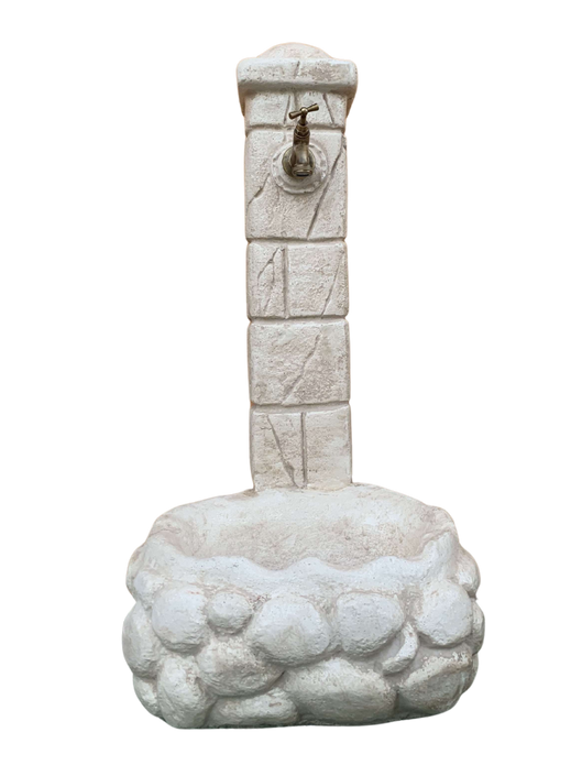Fontana a Colonna Sasso Anticata Beige - Notaro Manufatti