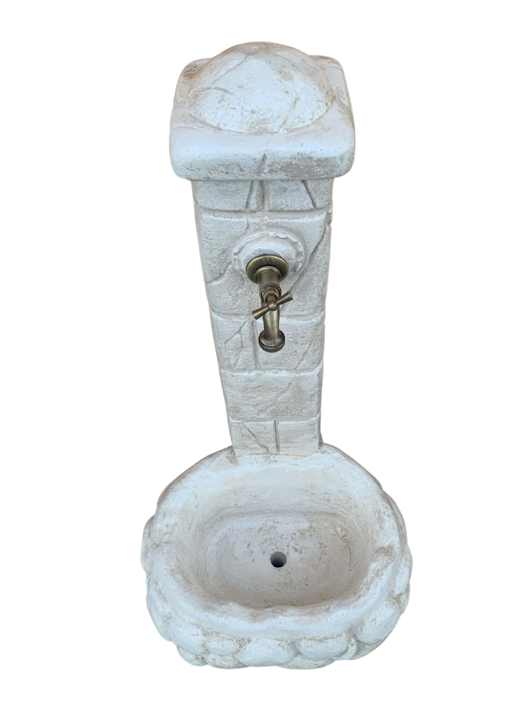 Fontana a Colonna Sasso Anticata Beige - Notaro Manufatti