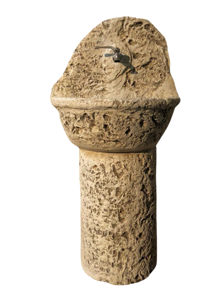 Fontana Sasso Scavato Anticata Effetto Pietra - Notaro Manufatti