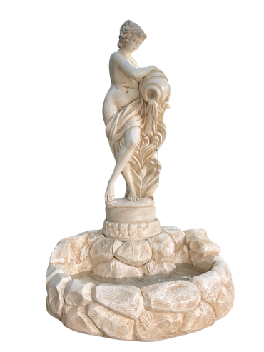 Fontana Laghetto Con Statua Portatrice D'Acqua - Notaro Manufatti