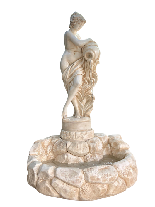 Fontana Laghetto Con Statua Portatrice D'Acqua - Notaro Manufatti