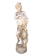Fontana Laghetto Con Statua Portatrice D'Acqua - Notaro Manufatti