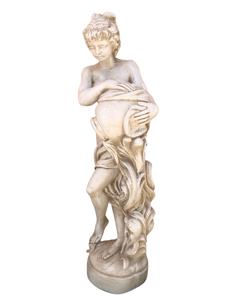 Fontana Laghetto Con Statua Portatrice D'Acqua - Notaro Manufatti