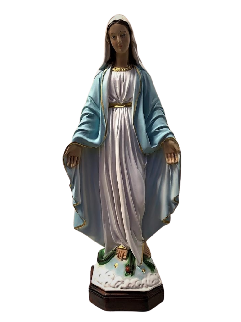 Madonna Immacolata Miracolosa in Vetro Resina - Notaro Manufatti