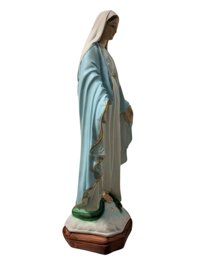 Madonna Immacolata Miracolosa in Vetro Resina - Notaro Manufatti