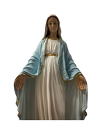 Madonna Immacolata Miracolosa in Vetro Resina - Notaro Manufatti