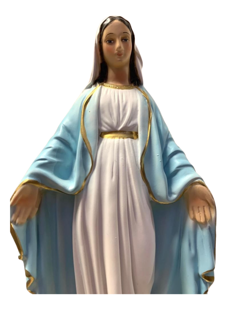 Madonna Immacolata Miracolosa in Vetro Resina - Notaro Manufatti