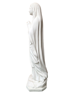 Madonna di Lourdes in Cemento H105 - Bianco - Notaro Manufatti