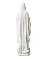 Madonna di Lourdes in Cemento H105 - Bianco - Notaro Manufatti