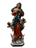 Madonna che Scioglie i Nodi – Statua in Vetroresina - Notaro Manufatti