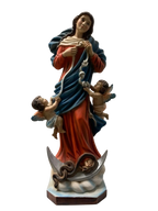Madonna che Scioglie i Nodi – Statua in Vetroresina - Notaro Manufatti