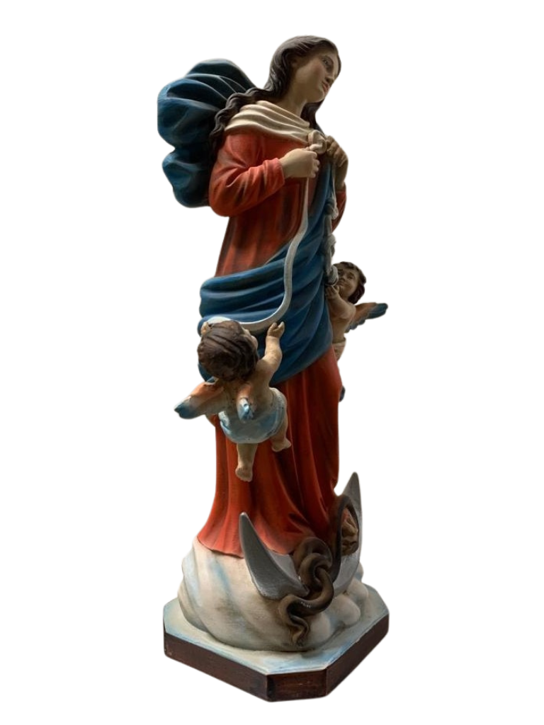Madonna che Scioglie i Nodi – Statua in Vetroresina - Notaro Manufatti