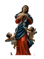 Madonna che Scioglie i Nodi – Statua in Vetroresina - Notaro Manufatti