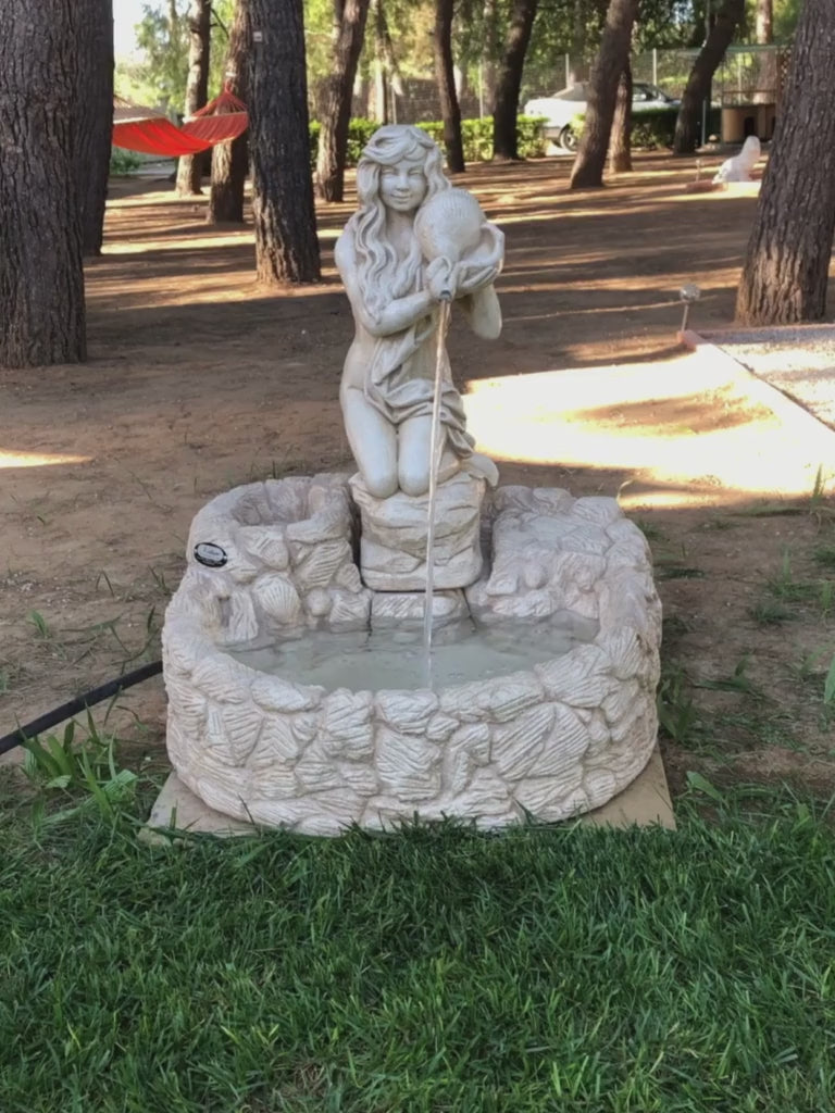 Fontana Laghetto Piccolo con Porta Vaso
