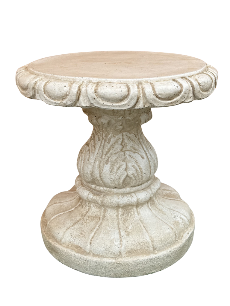 Sgabello in cemento Anticato Beige - Notaro Manufatti