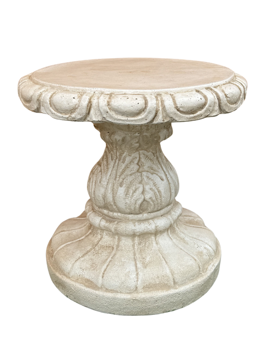 Sgabello in cemento Anticato Beige - Notaro Manufatti