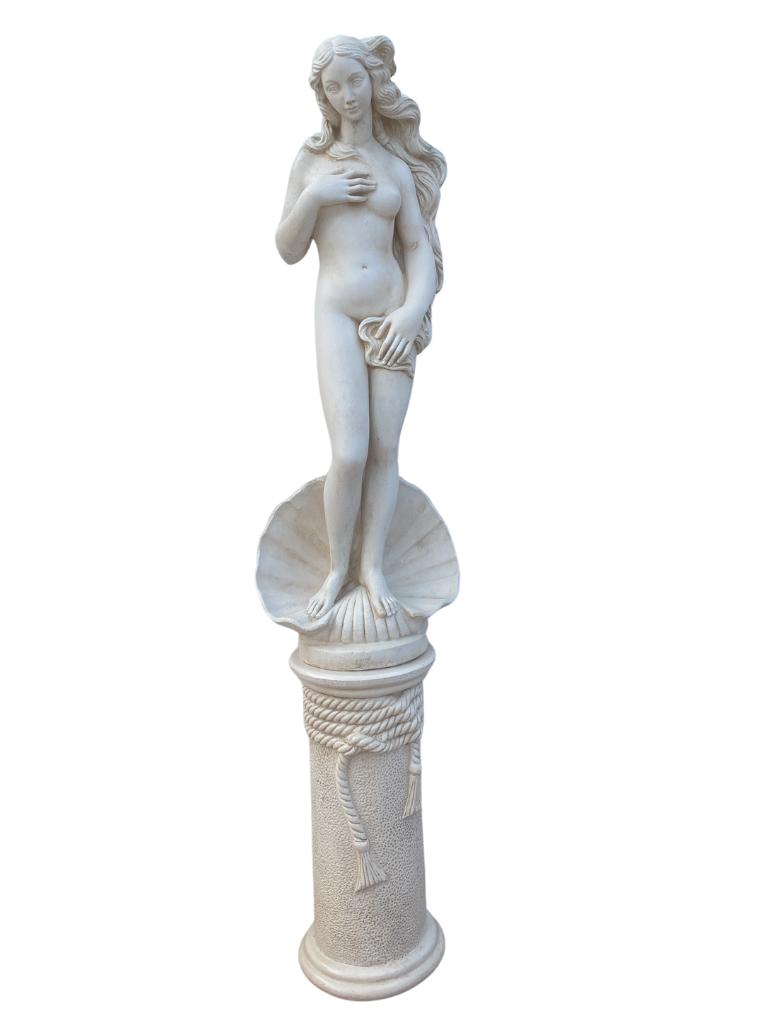 Statua della Venere di Botticelli in Cemento - Notaro Manufatti