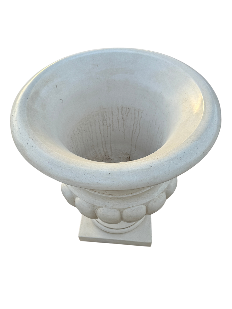 Vaso Ciano Gigante Anticato Beige - Notaro Manufatti