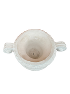 Vaso Loiano In Cemento - Bianco - Notaro Manufatti