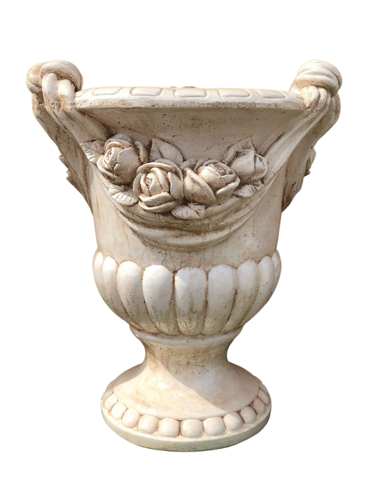 Vaso Rose e Manici Anticato Marrone - Notaro Manufatti