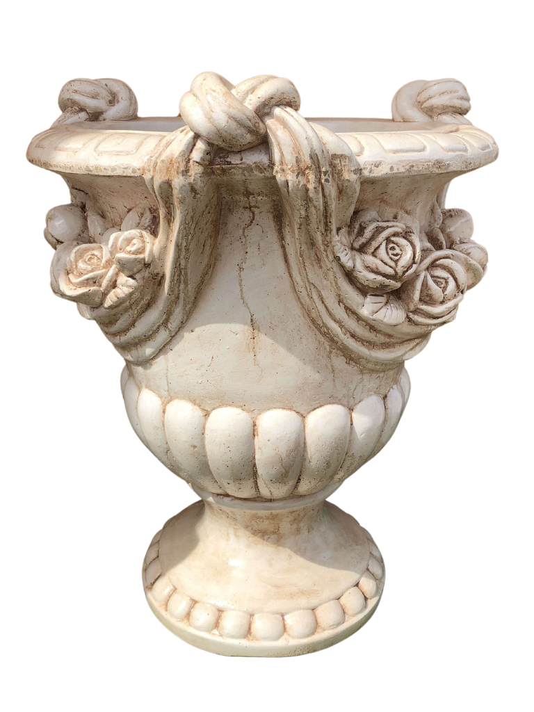 Vaso Rose e Manici Anticato Marrone - Notaro Manufatti