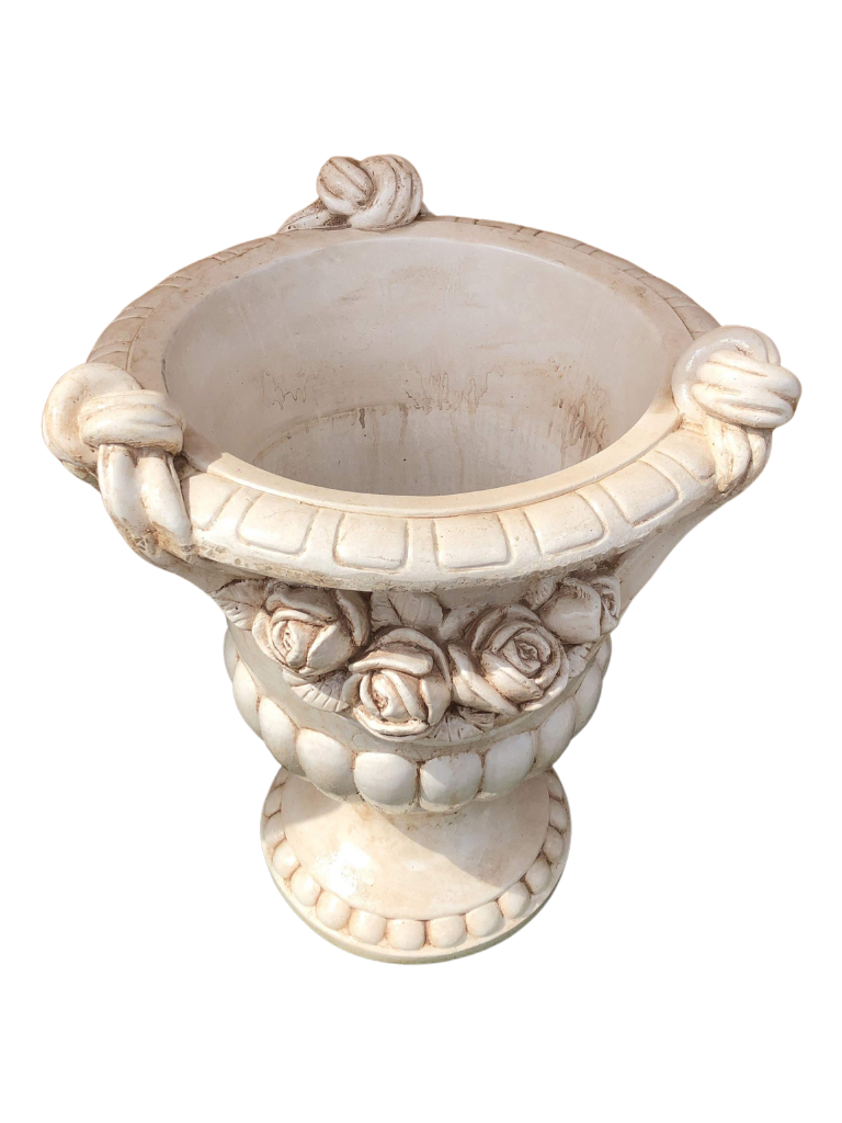 Vaso Rose e Manici Anticato Marrone - Notaro Manufatti