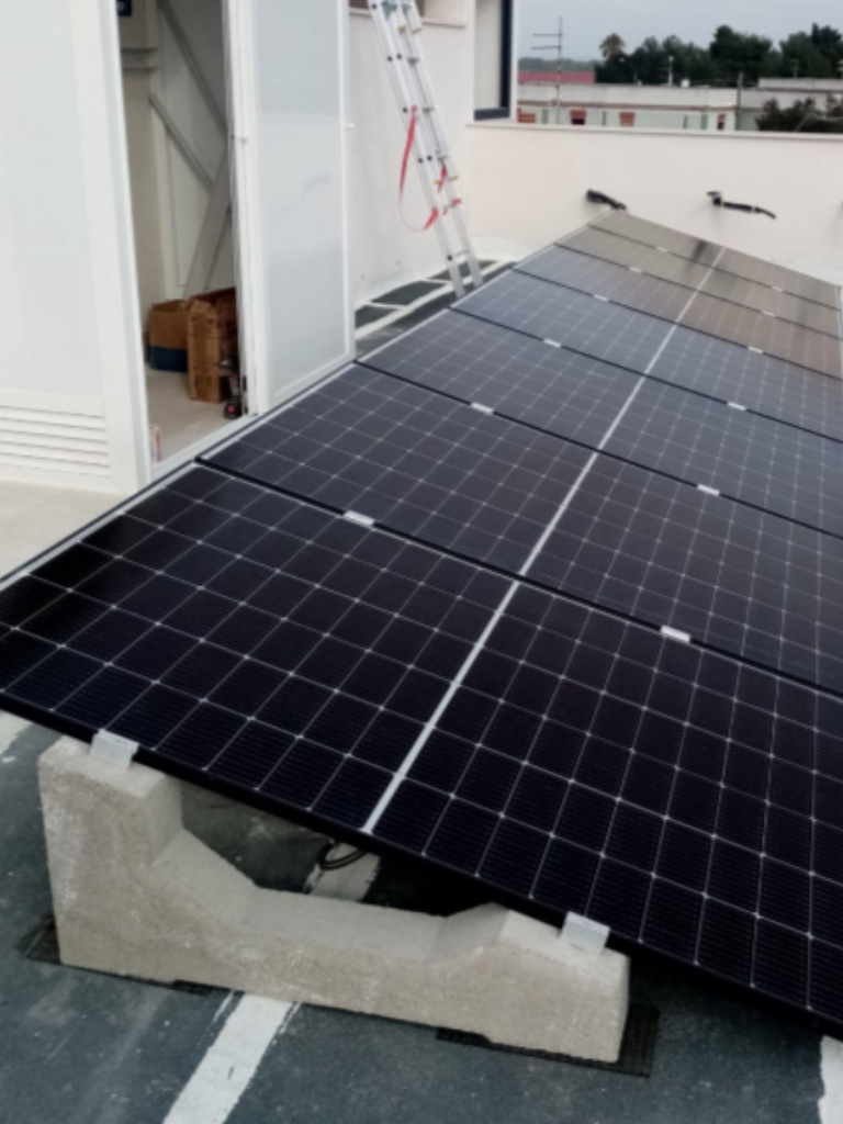 Zavorre per Pannelli Fotovoltaici - 15° - Notaro Manufatti